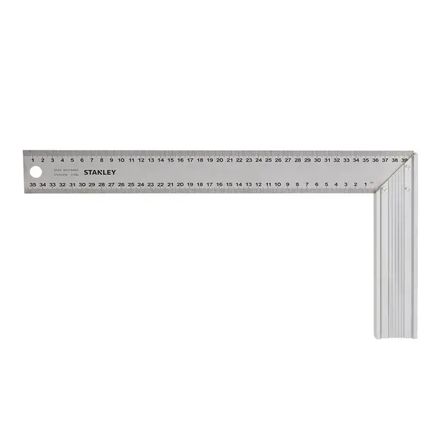 STANLEY Try Square:Metal Handle - 24" H/D