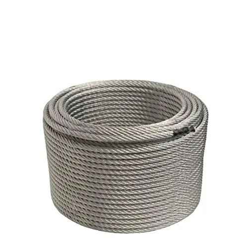 Galvanised Wire Rope 6x19:Steel Core - 3mm (1/8") - Art 8378/EPG
