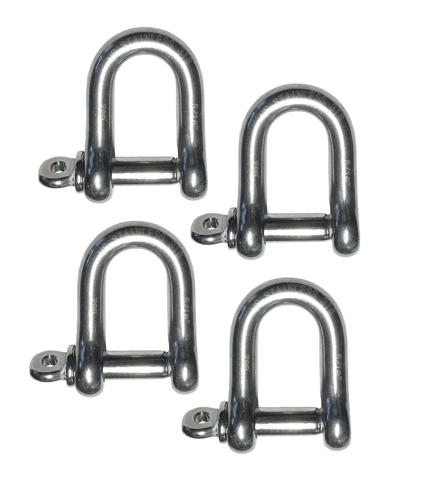 Straight D-Shackle