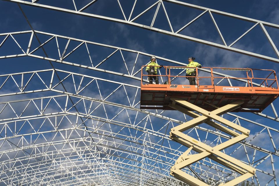 Columns, rafters and bracing