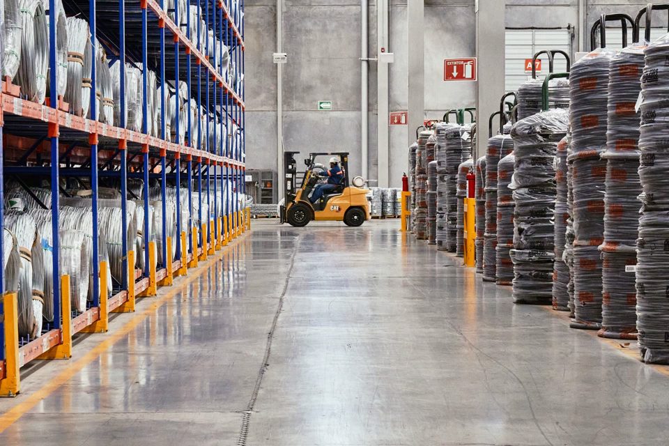 Slab, racking and mezzanines